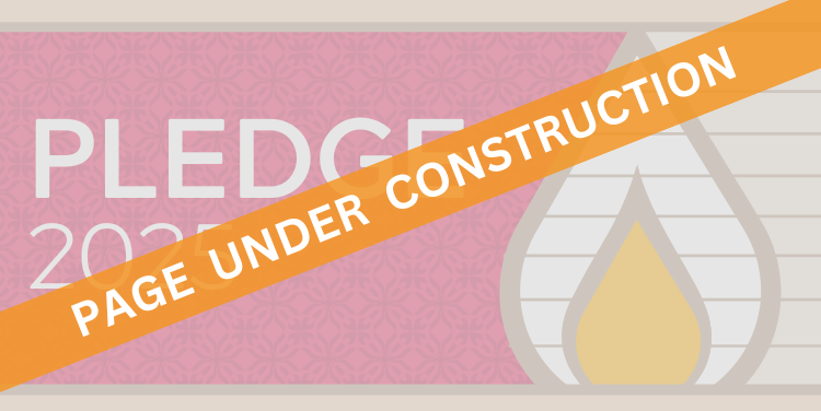 Page under construction: Pledge 2025